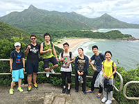 與小伙伴一同親親大自然，探索香港綠色地帶（中國科技大學陳柏宇同學提供）